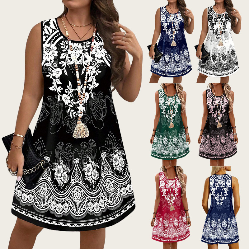 Romper Floral Print - Sukienki w stylu etnicznym vintage 2026,