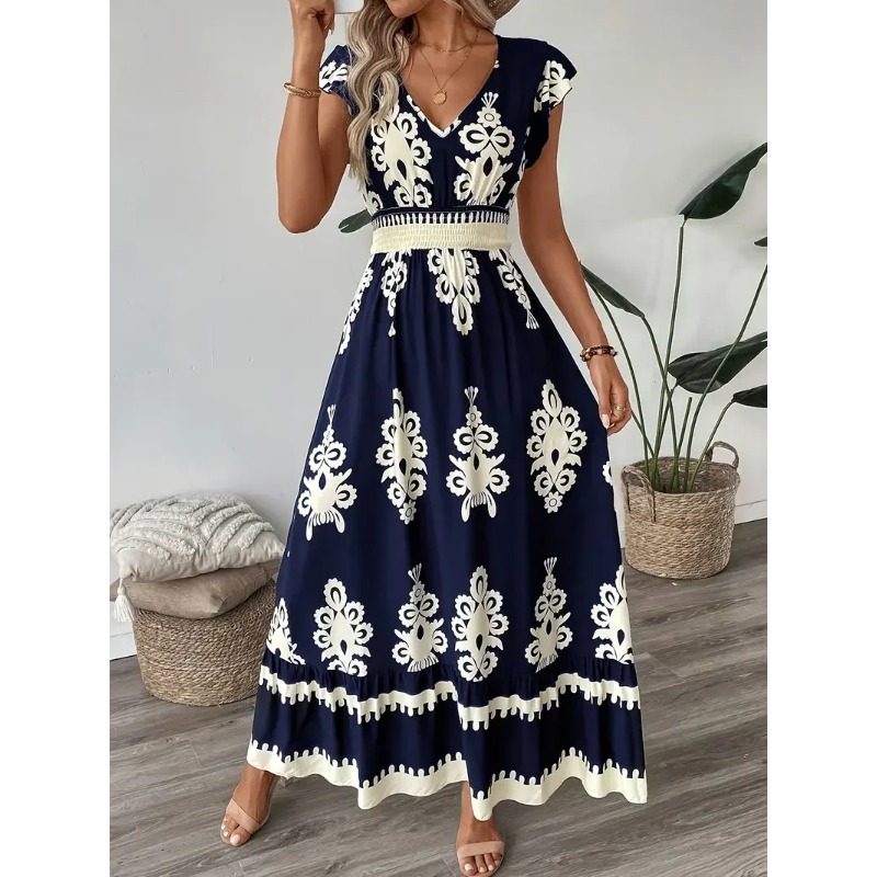 Sukienka damska plus size, now – Romper Floral Print recenzja i cena